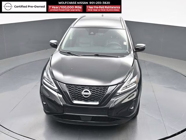 2024 Super Black Nissan Murano SV AWD SUV