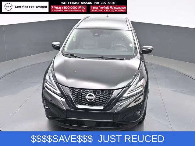 2024 Super Black Nissan Murano SV AWD SUV