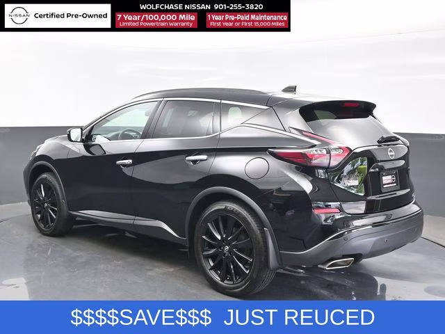 2024 Super Black Nissan Murano SV AWD SUV