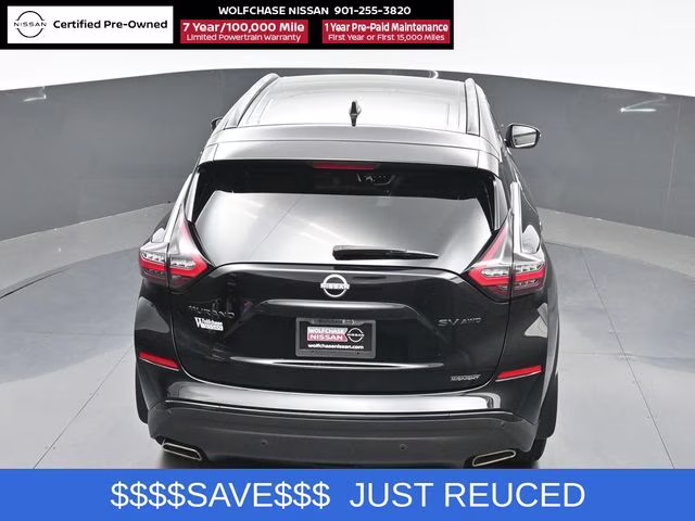 2024 Super Black Nissan Murano SV AWD SUV