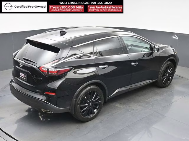 2024 Super Black Nissan Murano SV AWD SUV
