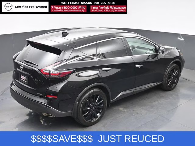 2024 Super Black Nissan Murano SV AWD SUV