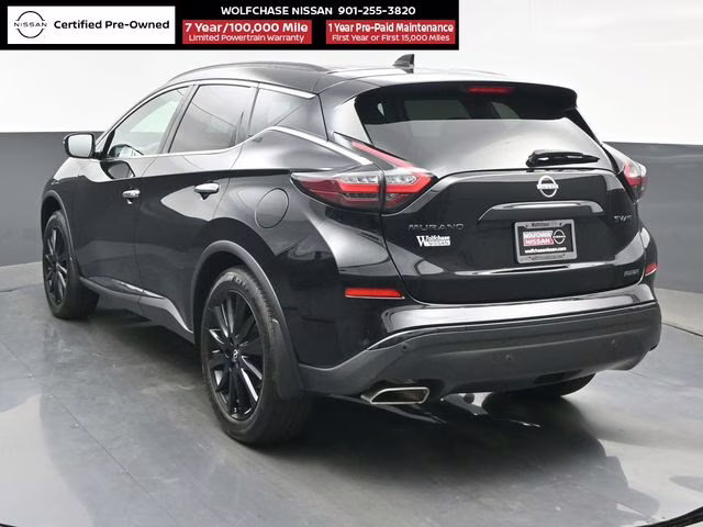 2024 Super Black Nissan Murano SV AWD SUV