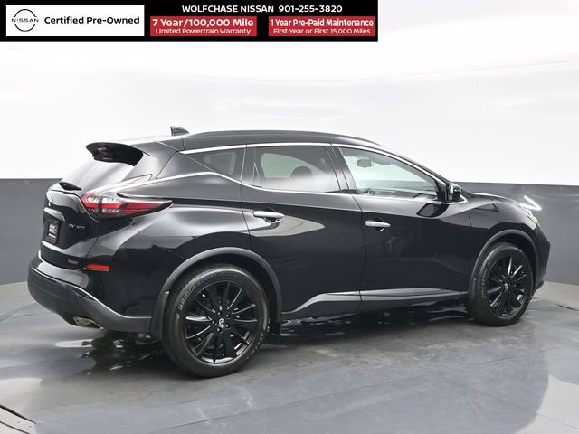 2024 Super Black Nissan Murano SV AWD SUV