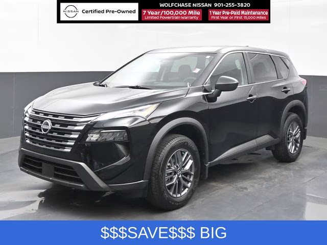 2026 Super Black Nissan Rogue S AWD SUV