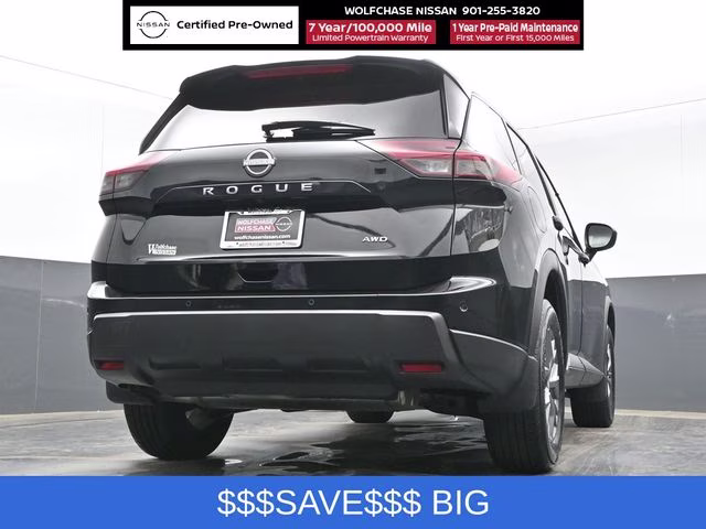 2026 Super Black Nissan Rogue S AWD SUV