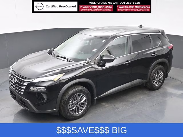 2026 Super Black Nissan Rogue S AWD SUV