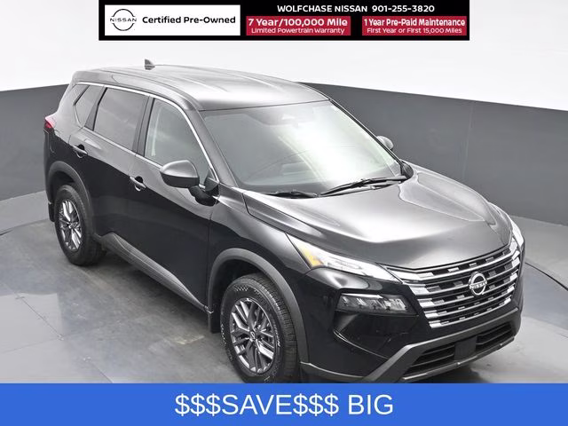 2026 Super Black Nissan Rogue S AWD SUV