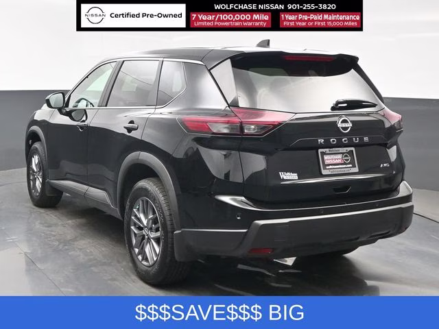 2026 Super Black Nissan Rogue S AWD SUV