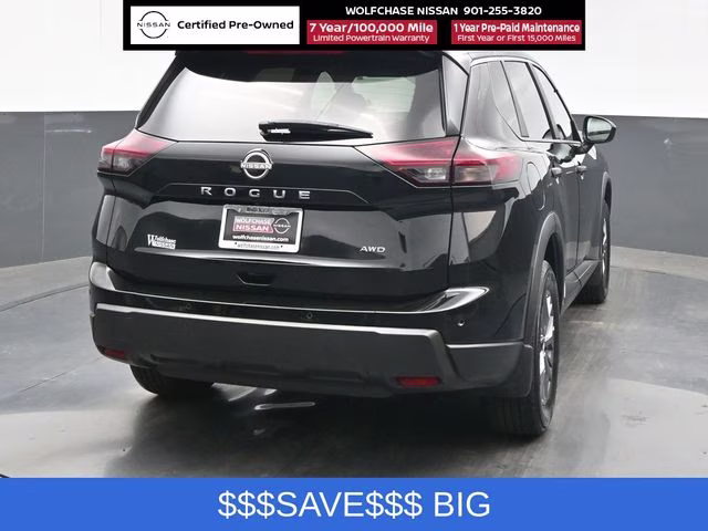 2026 Super Black Nissan Rogue S AWD SUV