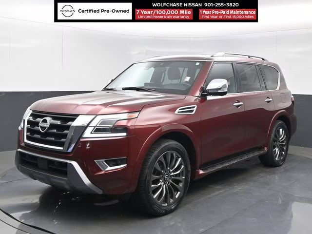 2024 Coulis Red Pearl Nissan Armada Platinum 4X4 SUV