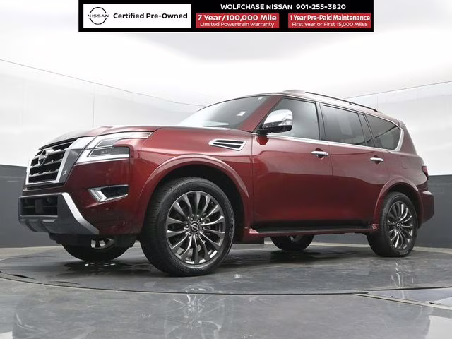 2024 Coulis Red Pearl Nissan Armada Platinum 4X4 SUV
