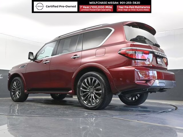 2024 Coulis Red Pearl Nissan Armada Platinum 4X4 SUV