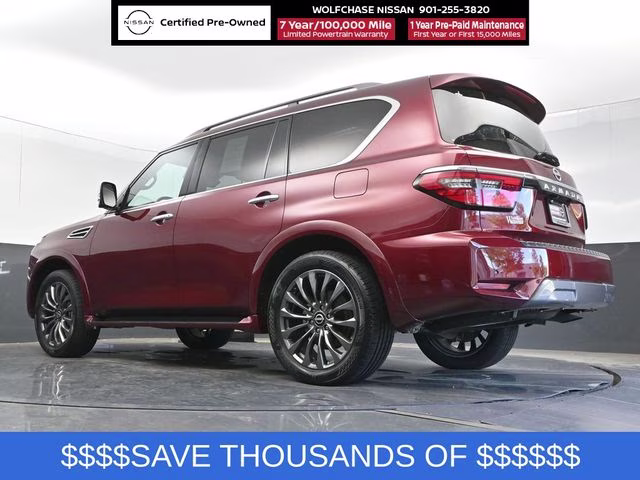 2024 Coulis Red Pearl Nissan Armada Platinum 4X4 SUV