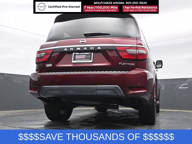 2024 Coulis Red Pearl Nissan Armada Platinum 4X4 SUV