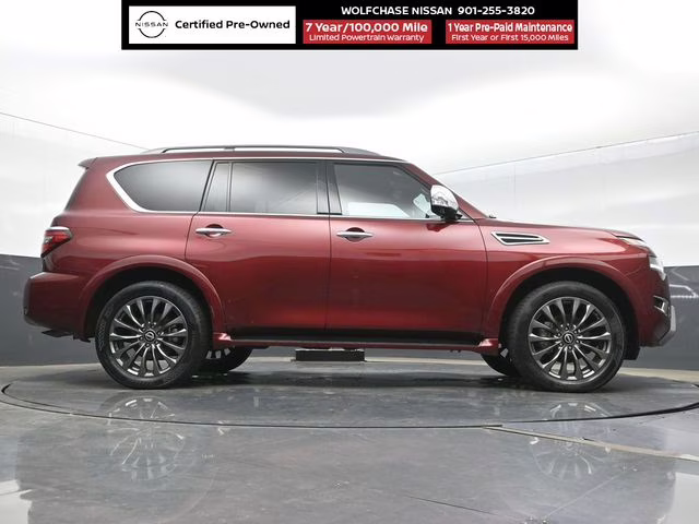 2024 Coulis Red Pearl Nissan Armada Platinum 4X4 SUV