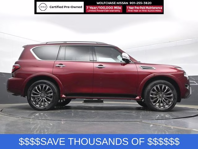 2024 Coulis Red Pearl Nissan Armada Platinum 4X4 SUV