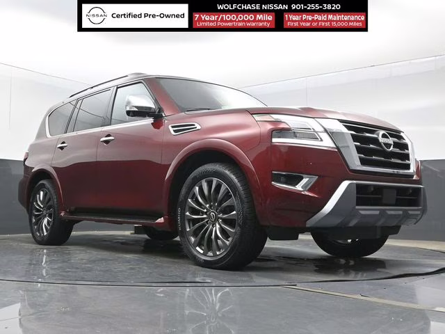 2024 Coulis Red Pearl Nissan Armada Platinum 4X4 SUV