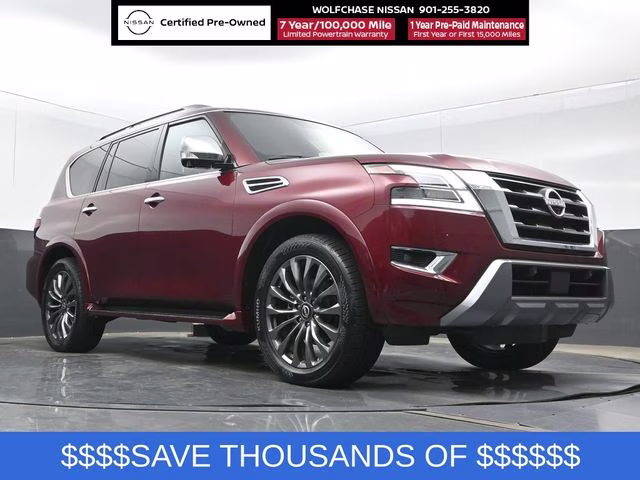 2024 Coulis Red Pearl Nissan Armada Platinum 4X4 SUV