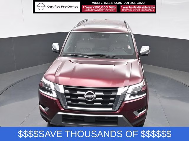 2024 Coulis Red Pearl Nissan Armada Platinum 4X4 SUV