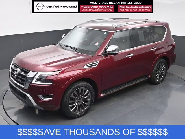 2024 Coulis Red Pearl Nissan Armada Platinum 4X4 SUV
