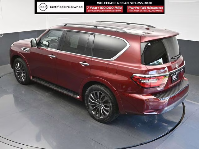 2024 Coulis Red Pearl Nissan Armada Platinum 4X4 SUV