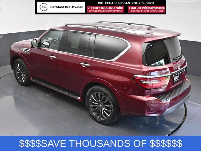 2024 Coulis Red Pearl Nissan Armada Platinum 4X4 SUV