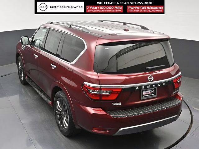 2024 Coulis Red Pearl Nissan Armada Platinum 4X4 SUV
