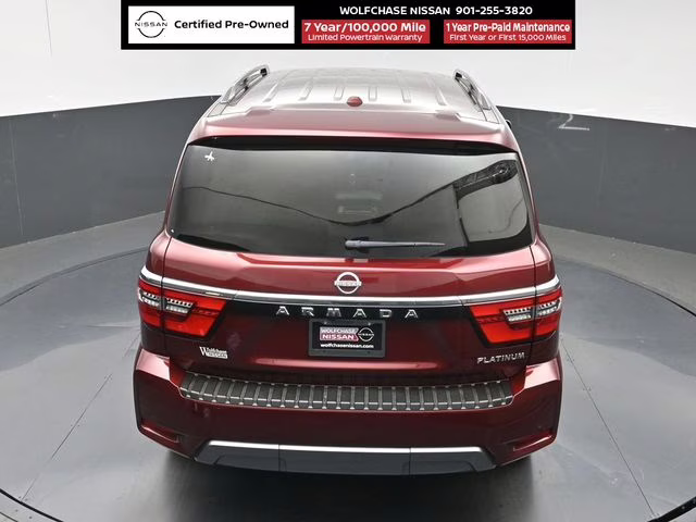 2024 Coulis Red Pearl Nissan Armada Platinum 4X4 SUV
