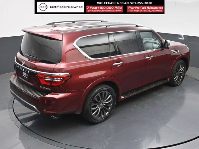 2024 Coulis Red Pearl Nissan Armada Platinum 4X4 SUV