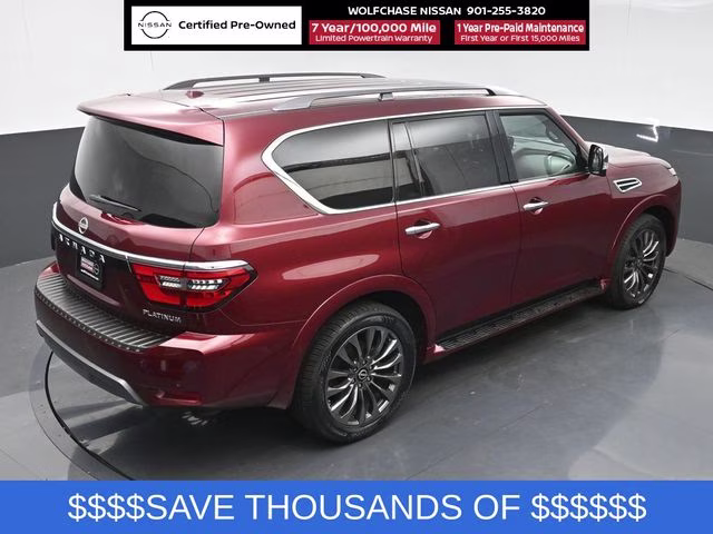 2024 Coulis Red Pearl Nissan Armada Platinum 4X4 SUV