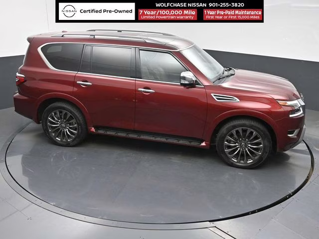 2024 Coulis Red Pearl Nissan Armada Platinum 4X4 SUV
