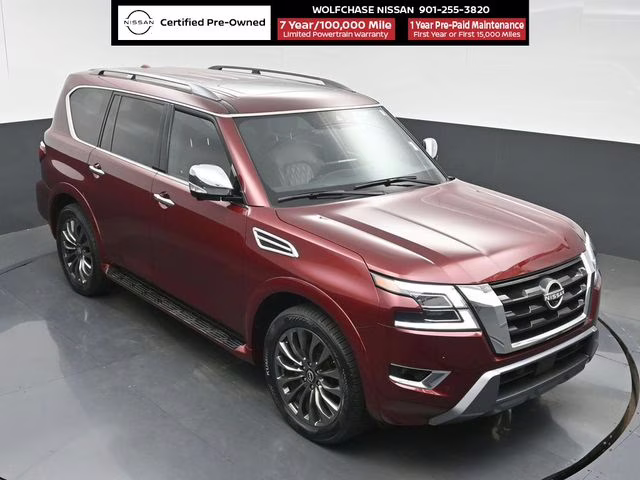 2024 Coulis Red Pearl Nissan Armada Platinum 4X4 SUV