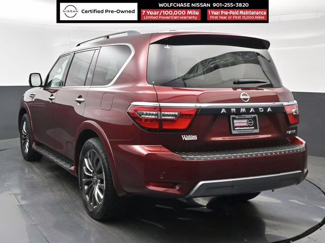 2024 Coulis Red Pearl Nissan Armada Platinum 4X4 SUV