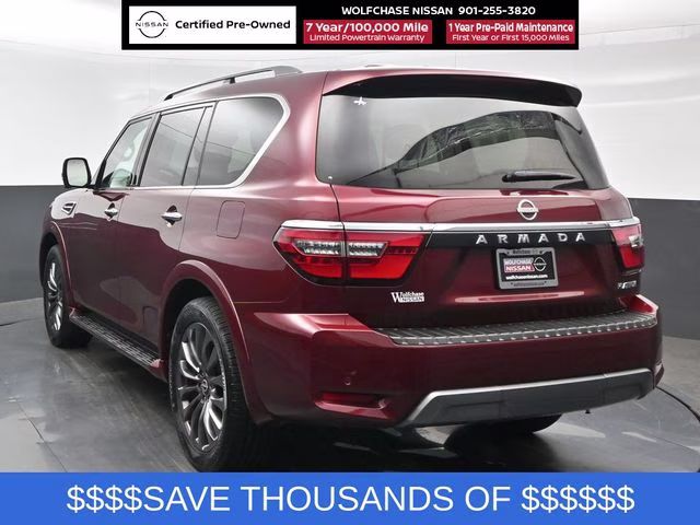 2024 Coulis Red Pearl Nissan Armada Platinum 4X4 SUV