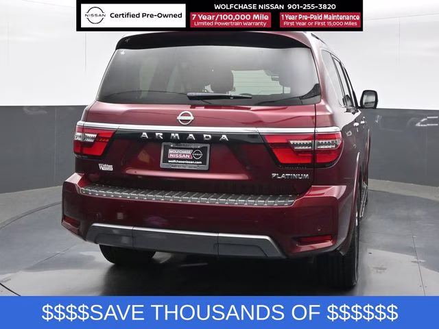 2024 Coulis Red Pearl Nissan Armada Platinum 4X4 SUV