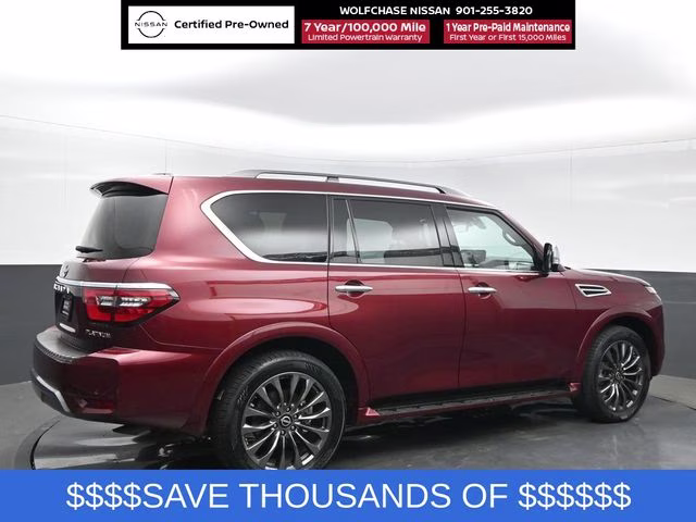 2024 Coulis Red Pearl Nissan Armada Platinum 4X4 SUV