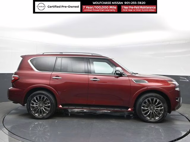 2024 Coulis Red Pearl Nissan Armada Platinum 4X4 SUV