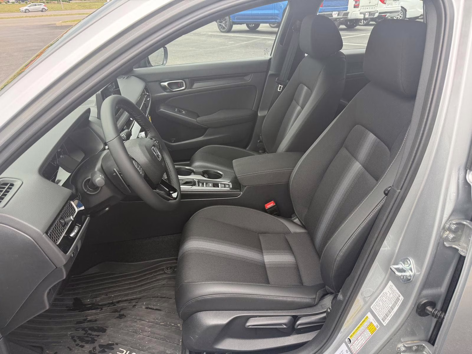 2026 Solar Silver Metallic Honda Civic Sedan Sport FWD Sedan