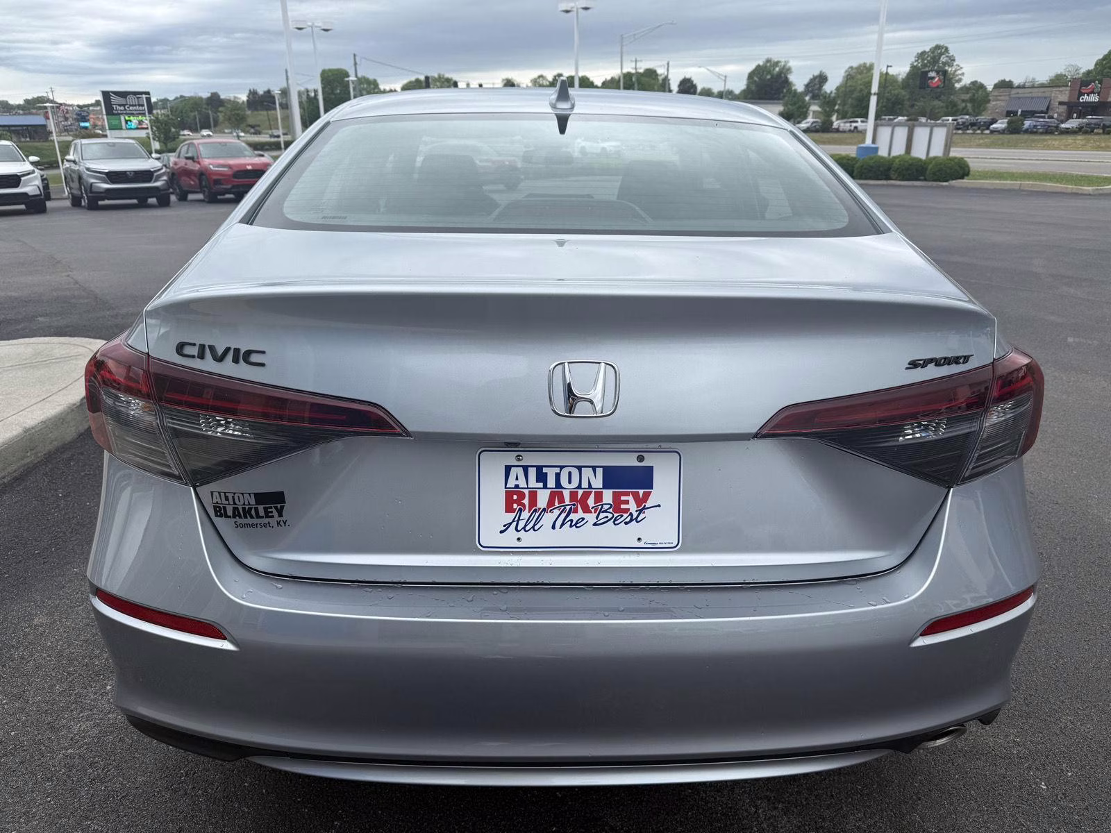 2026 Solar Silver Metallic Honda Civic Sedan Sport FWD Sedan