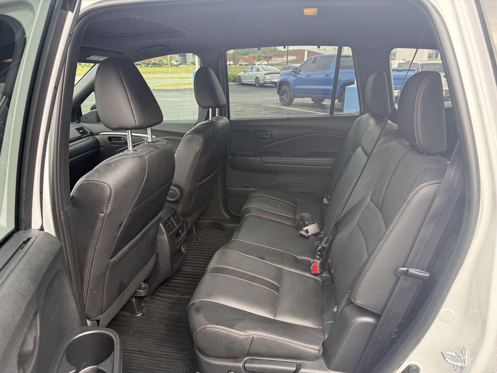 2022 Platinum White Pearl Honda Pilot TrailSport AWD SUV