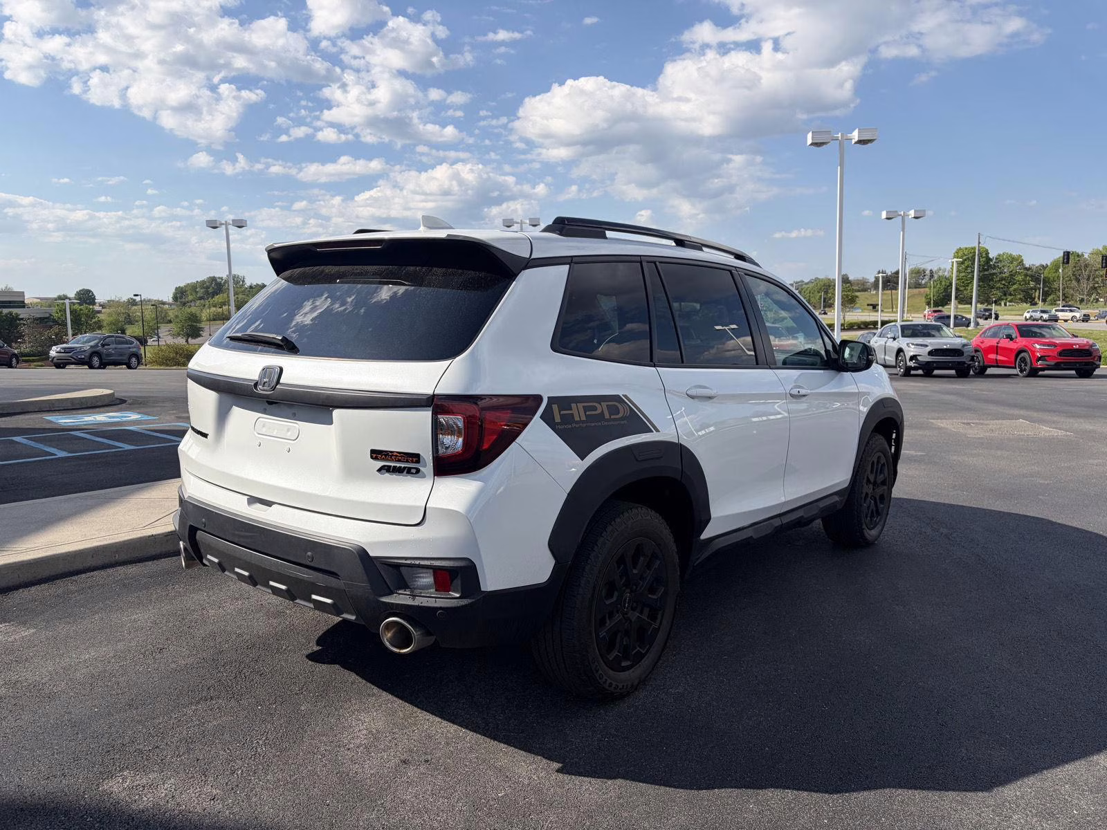 2022 Platinum White Pearl Honda Passport TrailSport AWD SUV