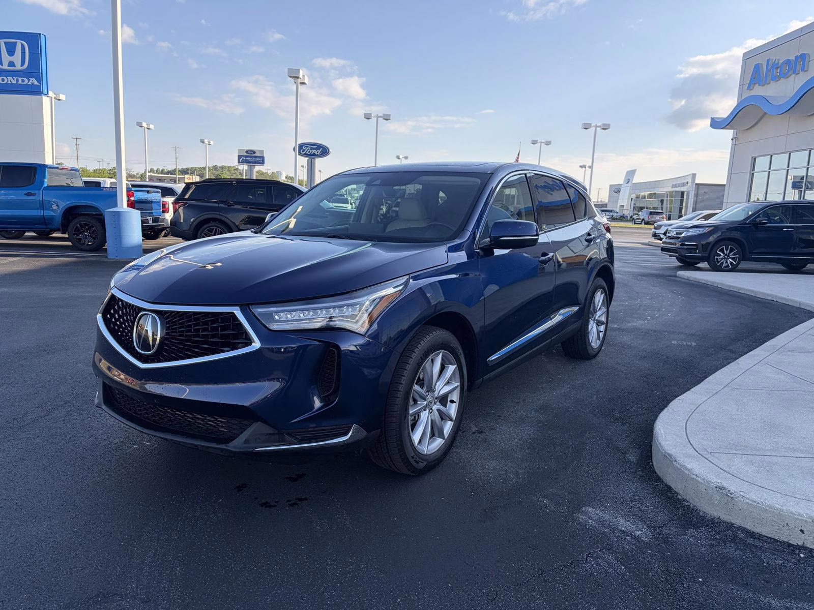 2023 Fathom Blue Pearl Acura RDX SH-AWD AWD SH-AWD