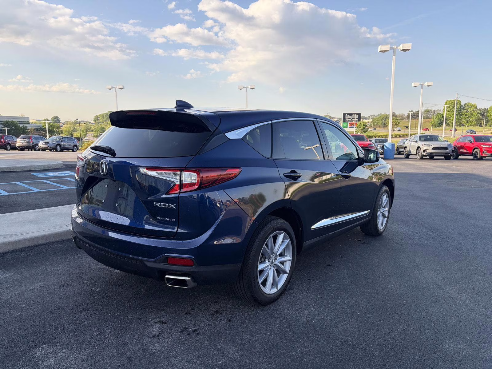 2023 Fathom Blue Pearl Acura RDX SH-AWD AWD SH-AWD