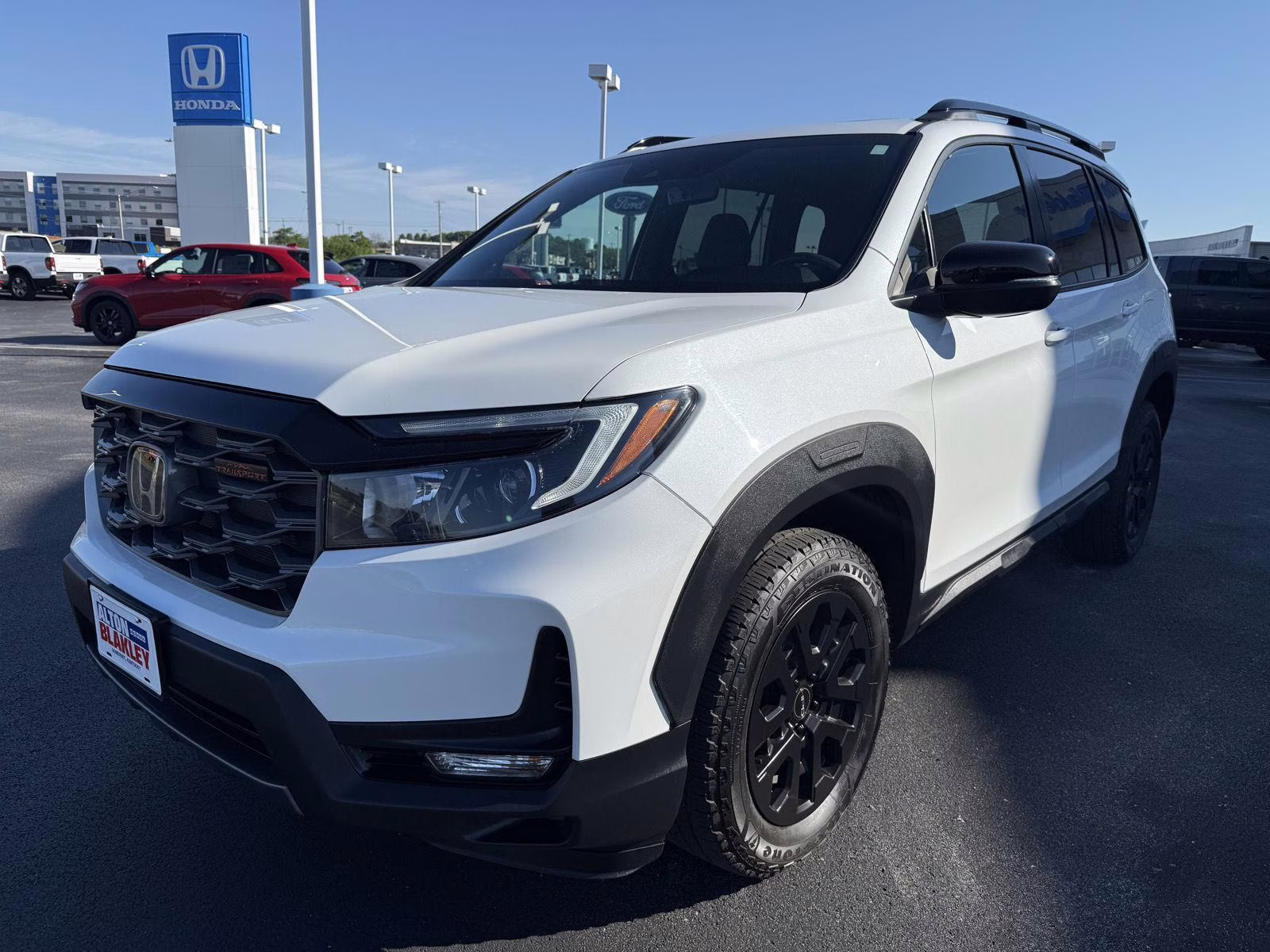 2022 Platinum White Pearl Honda Passport TrailSport AWD SUV