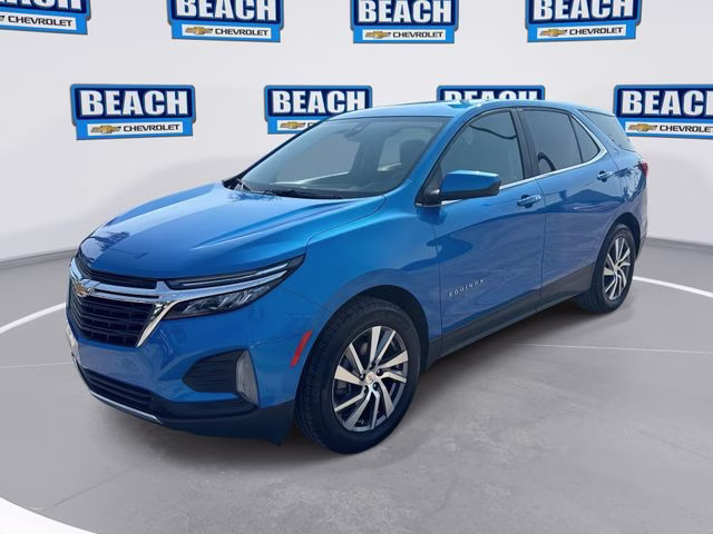 2024 Riptide Blue Chevrolet Equinox LT FWD SUV