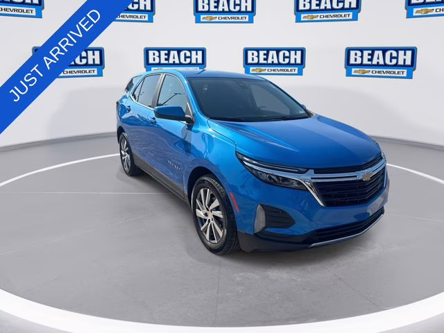 2024 Riptide Blue Chevrolet Equinox LT FWD SUV