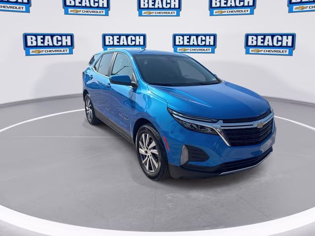 2024 Riptide Blue Chevrolet Equinox LT FWD SUV