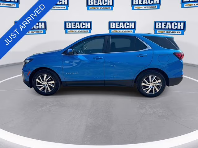 2024 Riptide Blue Chevrolet Equinox LT FWD SUV