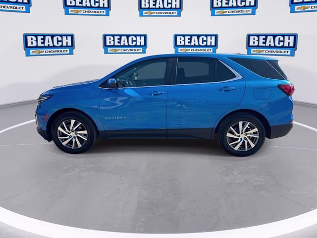 2024 Riptide Blue Chevrolet Equinox LT FWD SUV